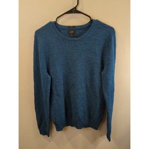 J.CREW Pullover Sweater mens Size small Merino Wool Navy Blue